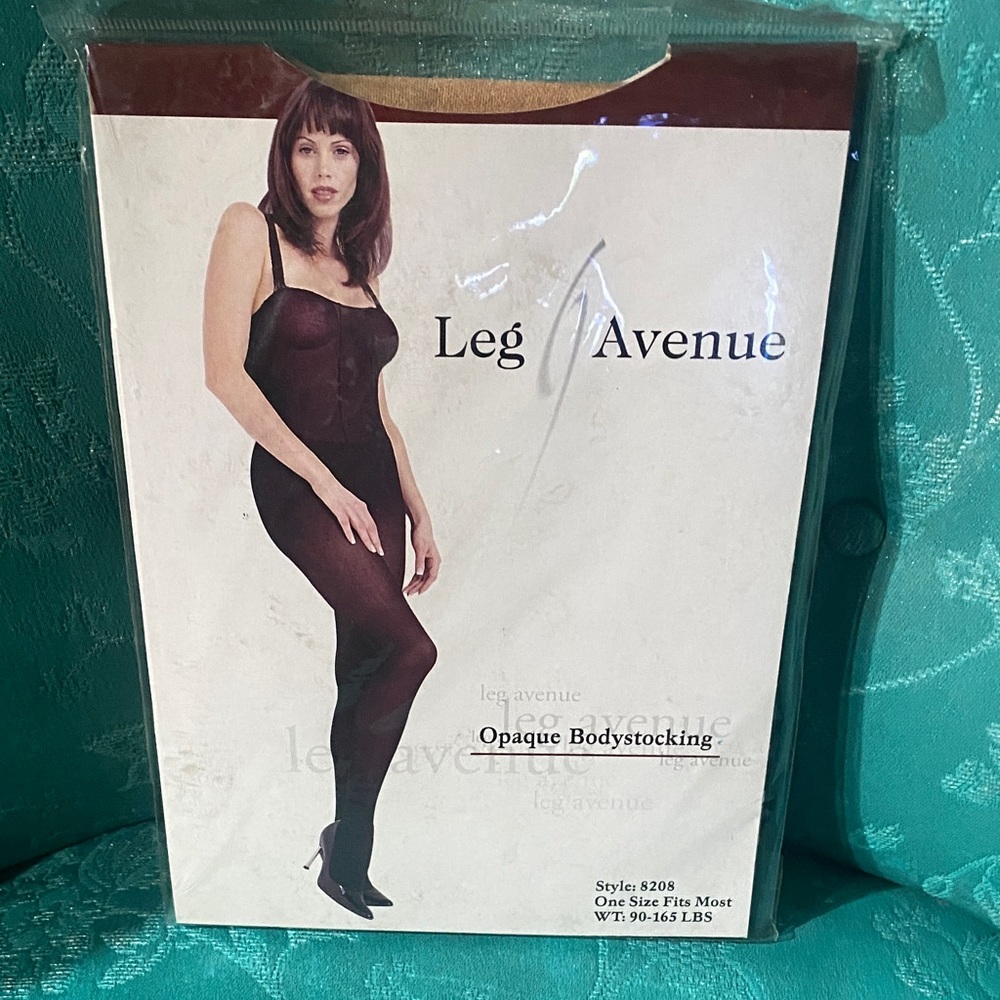 Leg Avenue NUDE Opaque Bodystocking